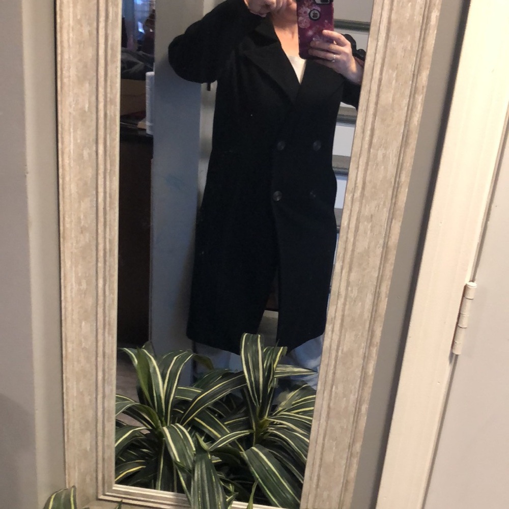 Chloe womens wool coat size M - Picture 15 of 16